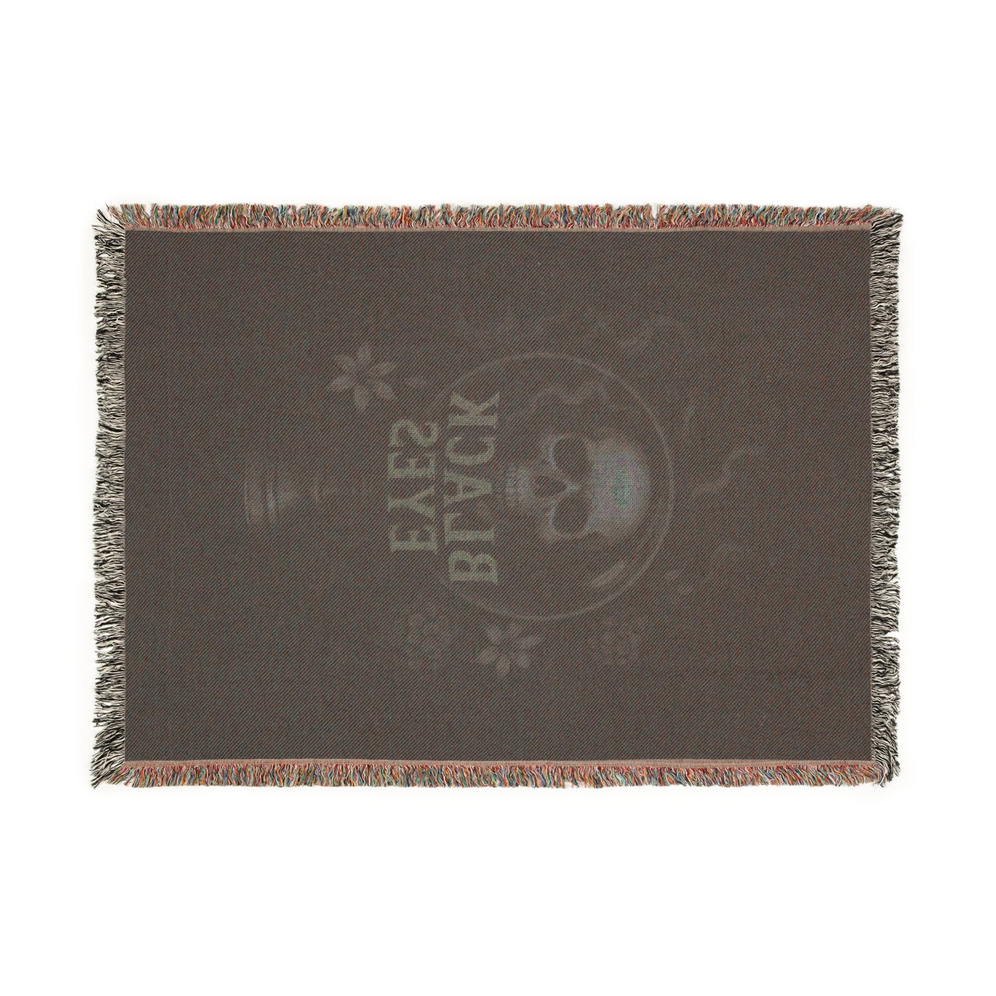 BlackEyes Woven throw