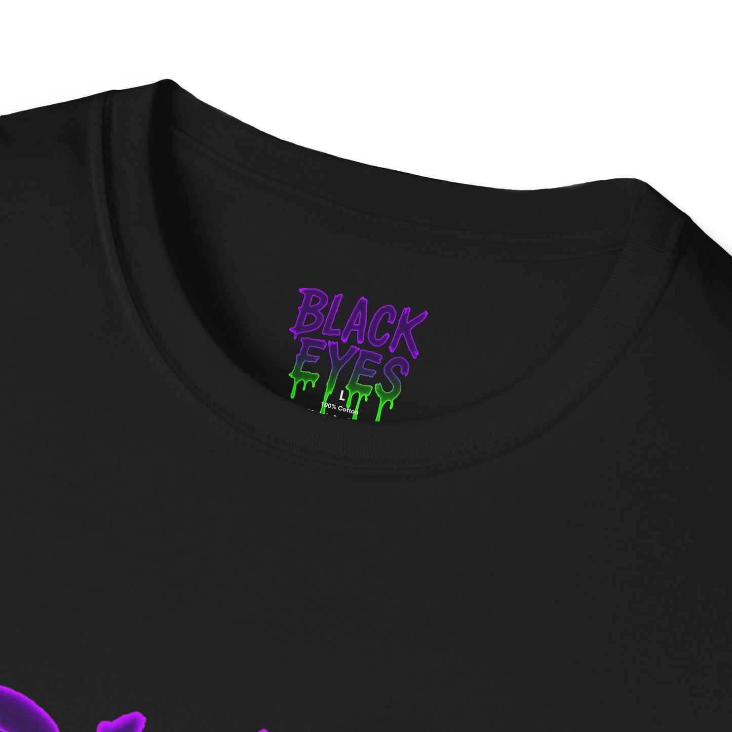 Unisex Softstyle T-Shirt - Black Eyes