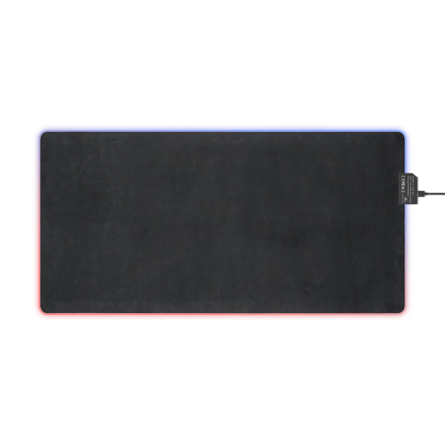 LED Gaming Mouse Pad with Morbid House Design - RGB Lighting