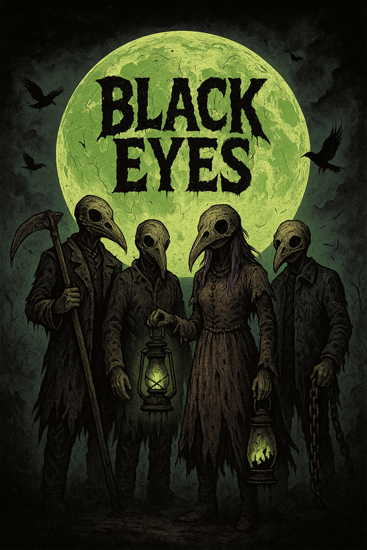 BlackEyes In the End Signed Art Card 4X6 Limited Edition Numbered
