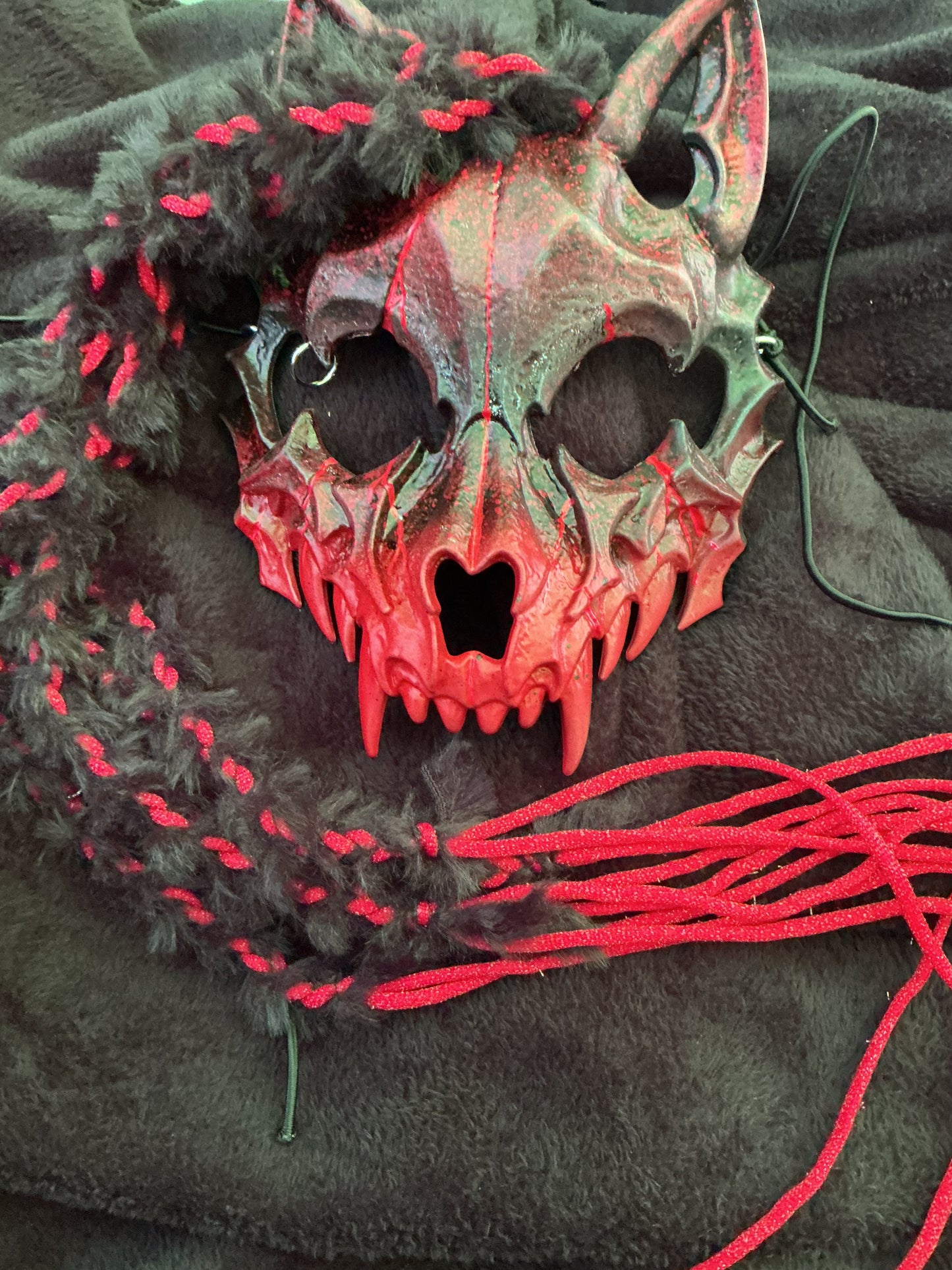 Limited Edition Red Wolf Primal ONE Mask (limited to 7)
