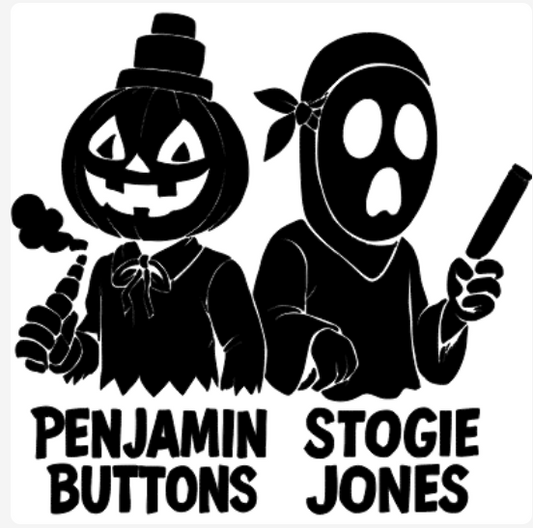 Black Eyes Penjamin and Stogie Vinyl Decal