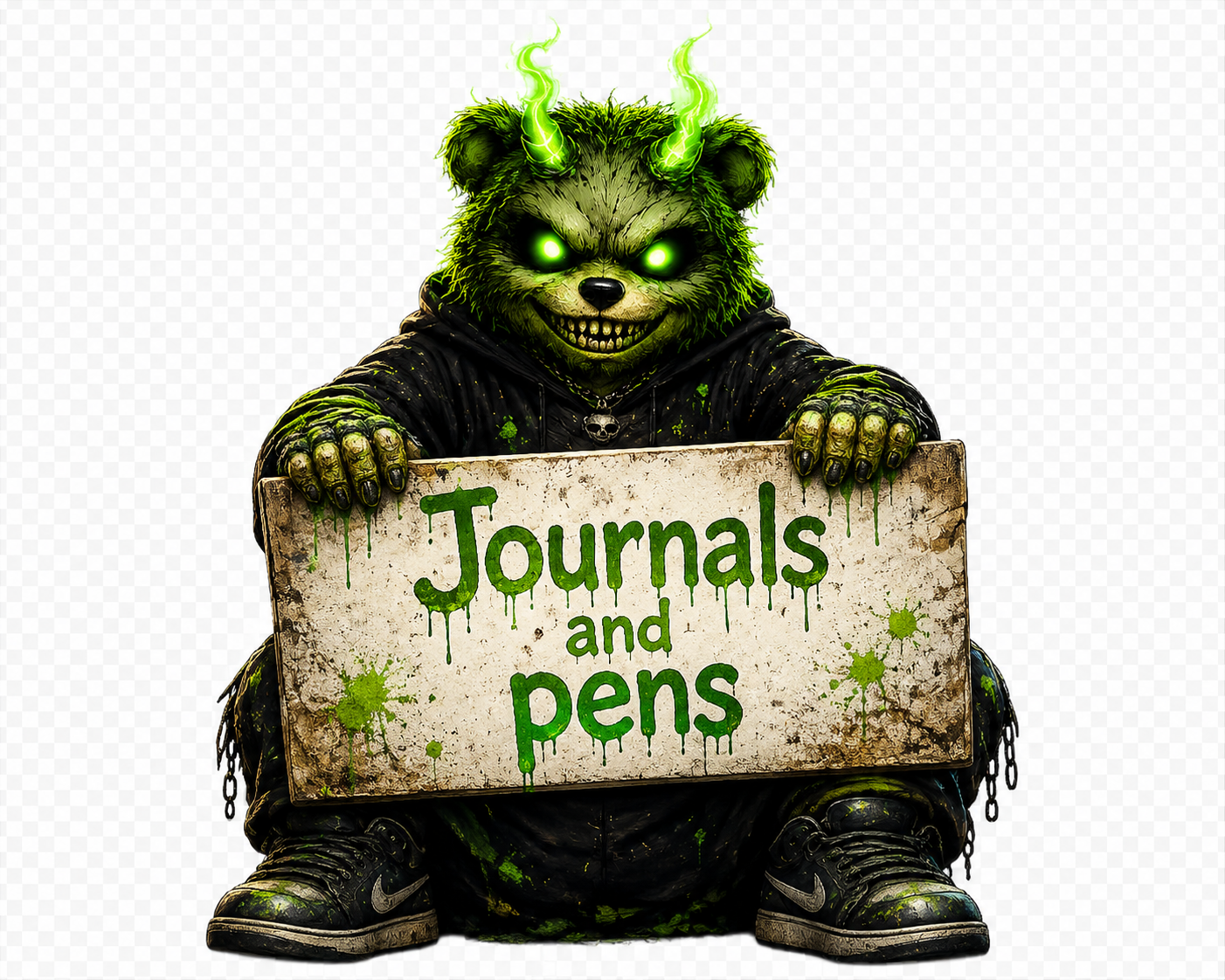 Journals and pens