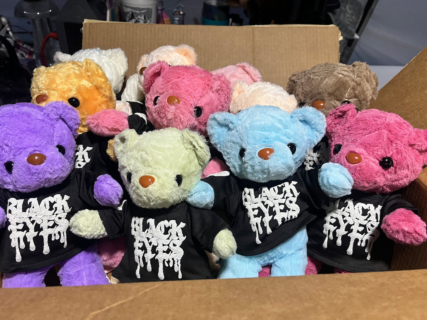 Black Eyes Bears X Morbid House 12/12 limited edition bears 12”