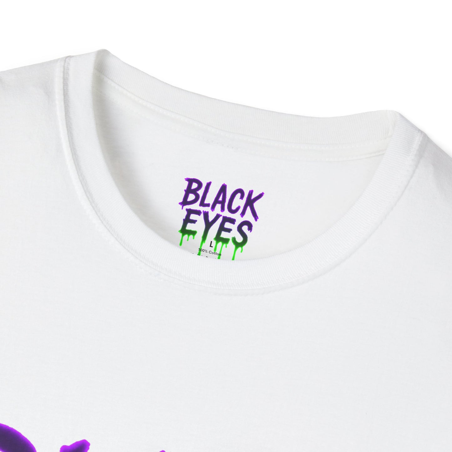 Unisex Softstyle T-Shirt - Black Eyes