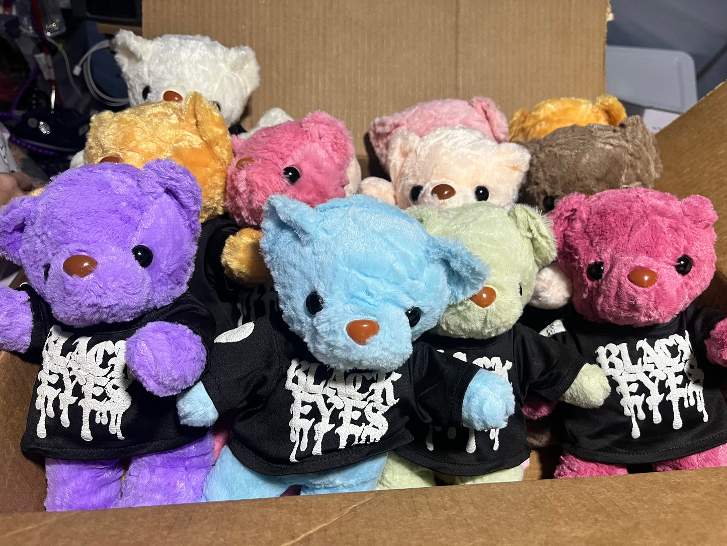 Black Eyes Bears X Morbid House 12/12 limited edition bears 12”
