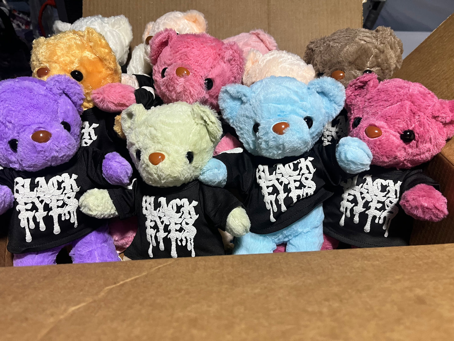 Black Eyes Bears X Morbid House 12/12 limited edition bears 12”