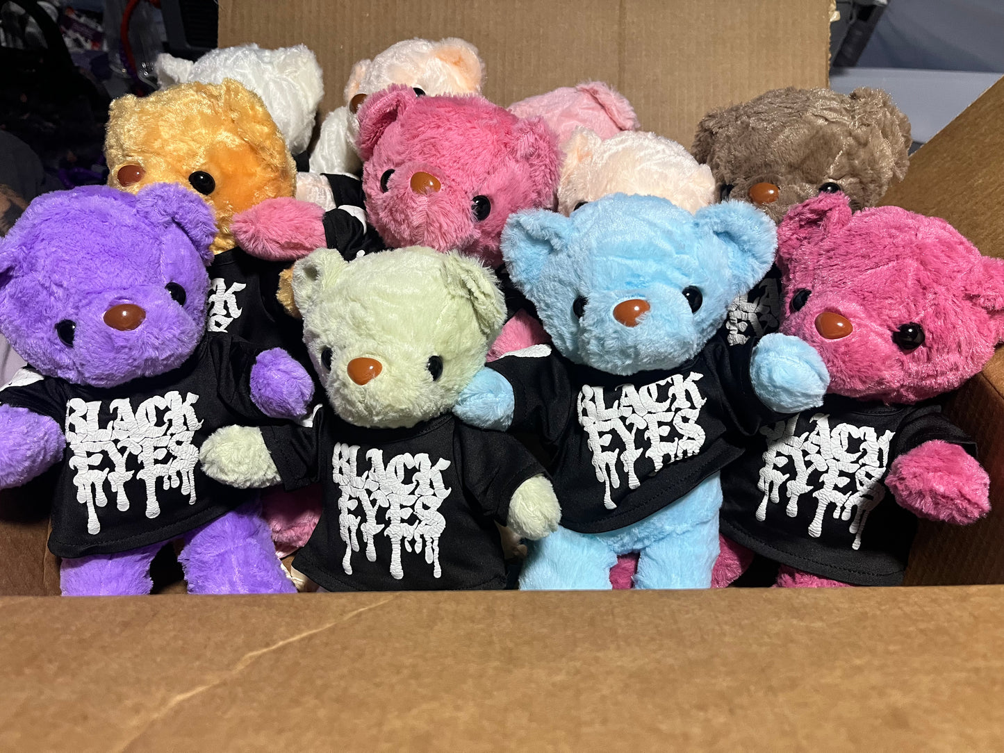 Black Eyes Bears X Morbid House 12/12 limited edition bears 12”