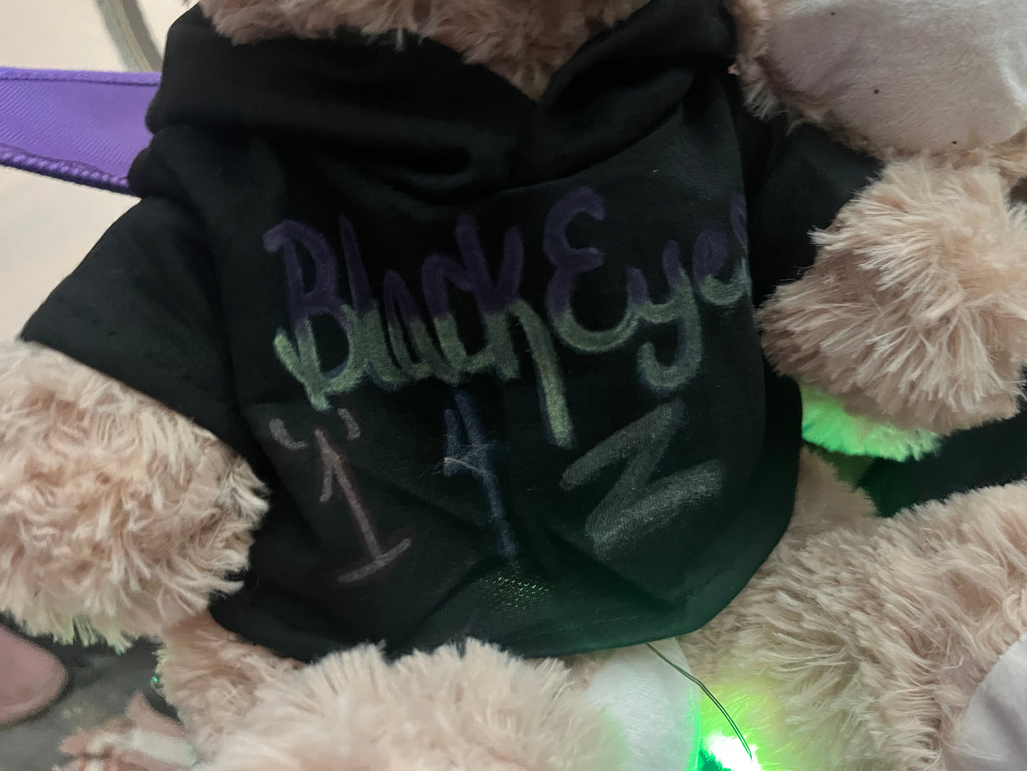 Autographed hand designed BlackEye Bears with Hoodies limited to 12
