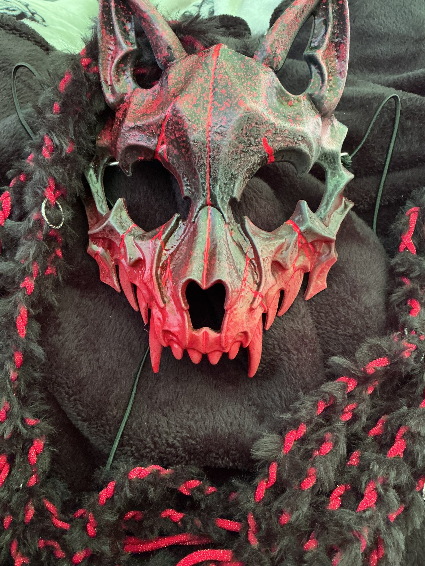 Limited Edition Red Wolf Primal ONE Mask (limited to 7)