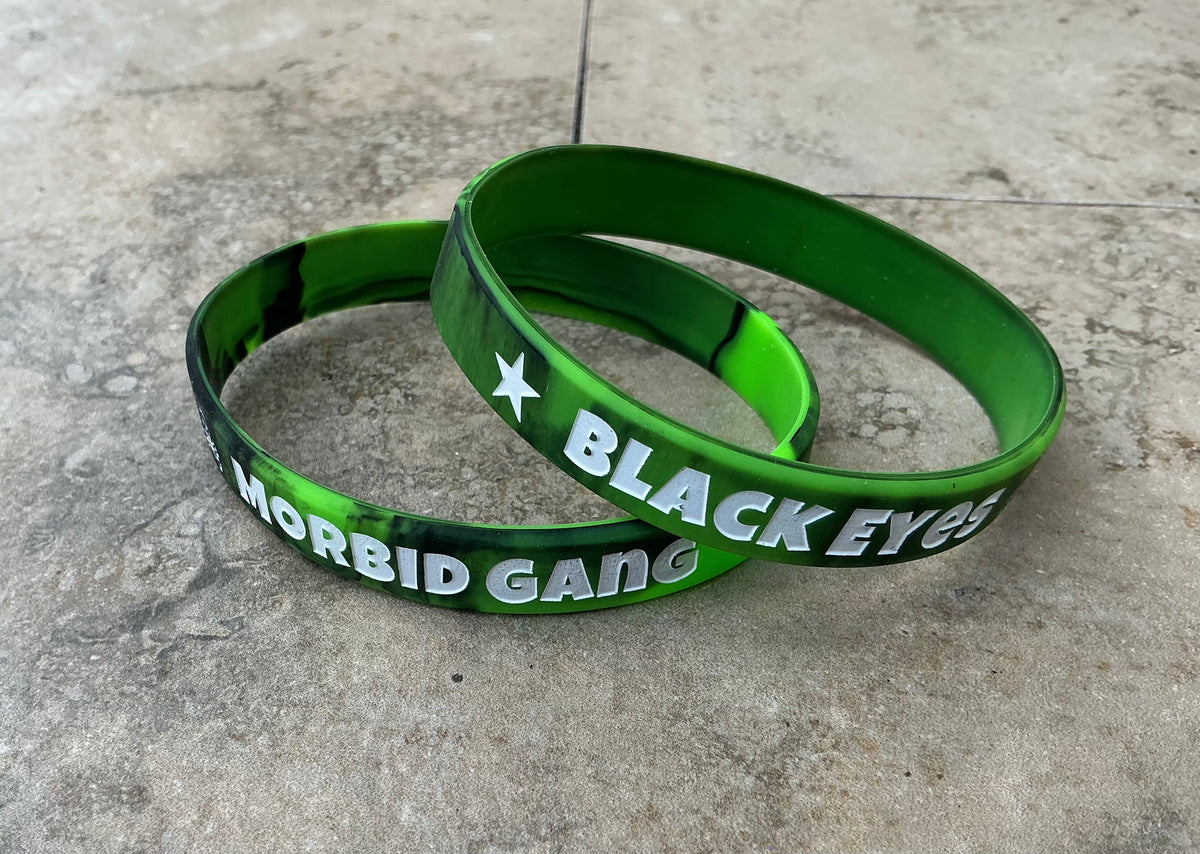 Black Eyes - Morbid Gang wristband