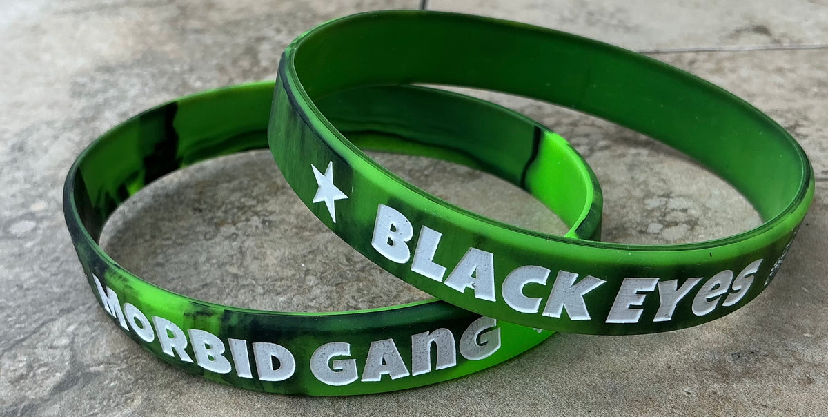 Black Eyes - Morbid Gang wristband