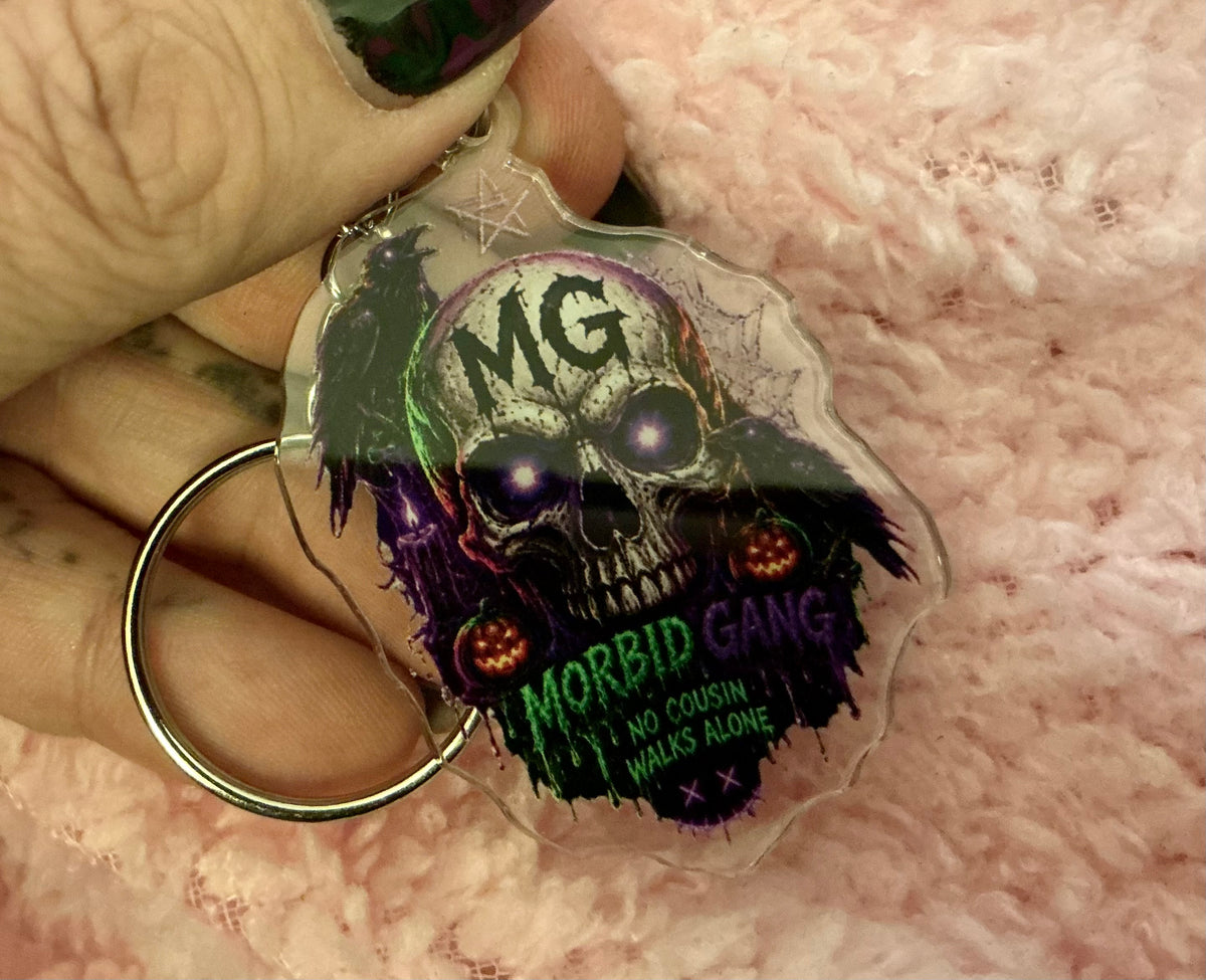 Acrylic Morbid Gang Keychain