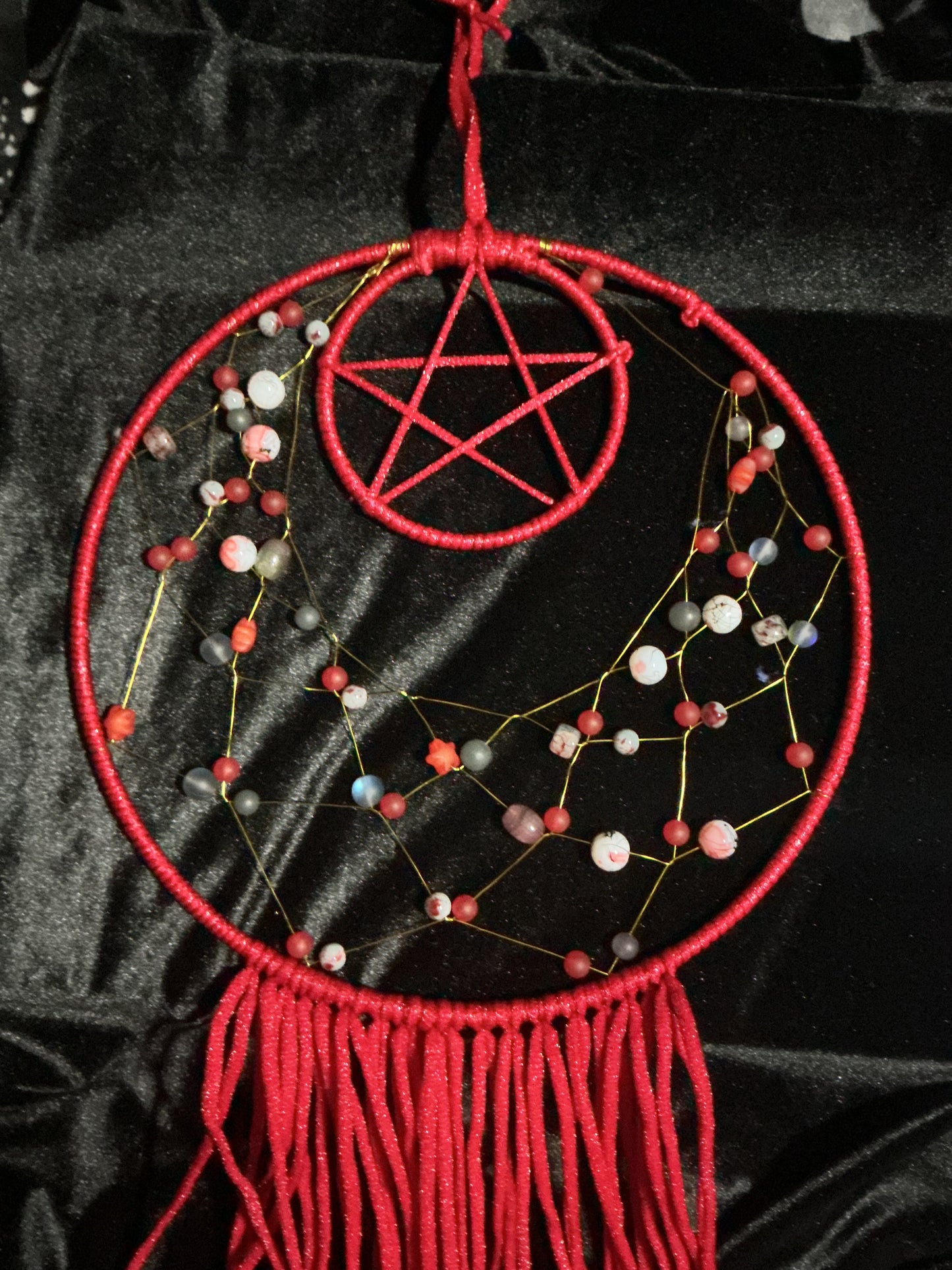 Red (ONE) custom dream catcher 1/1 XL