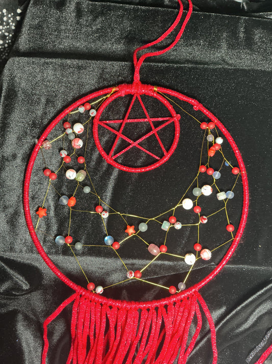 Red (ONE) custom dream catcher 1/1 XL
