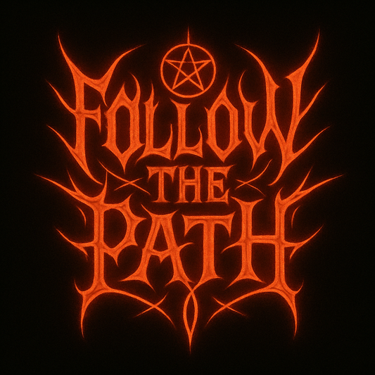 Follow The Path Vinyl Decal