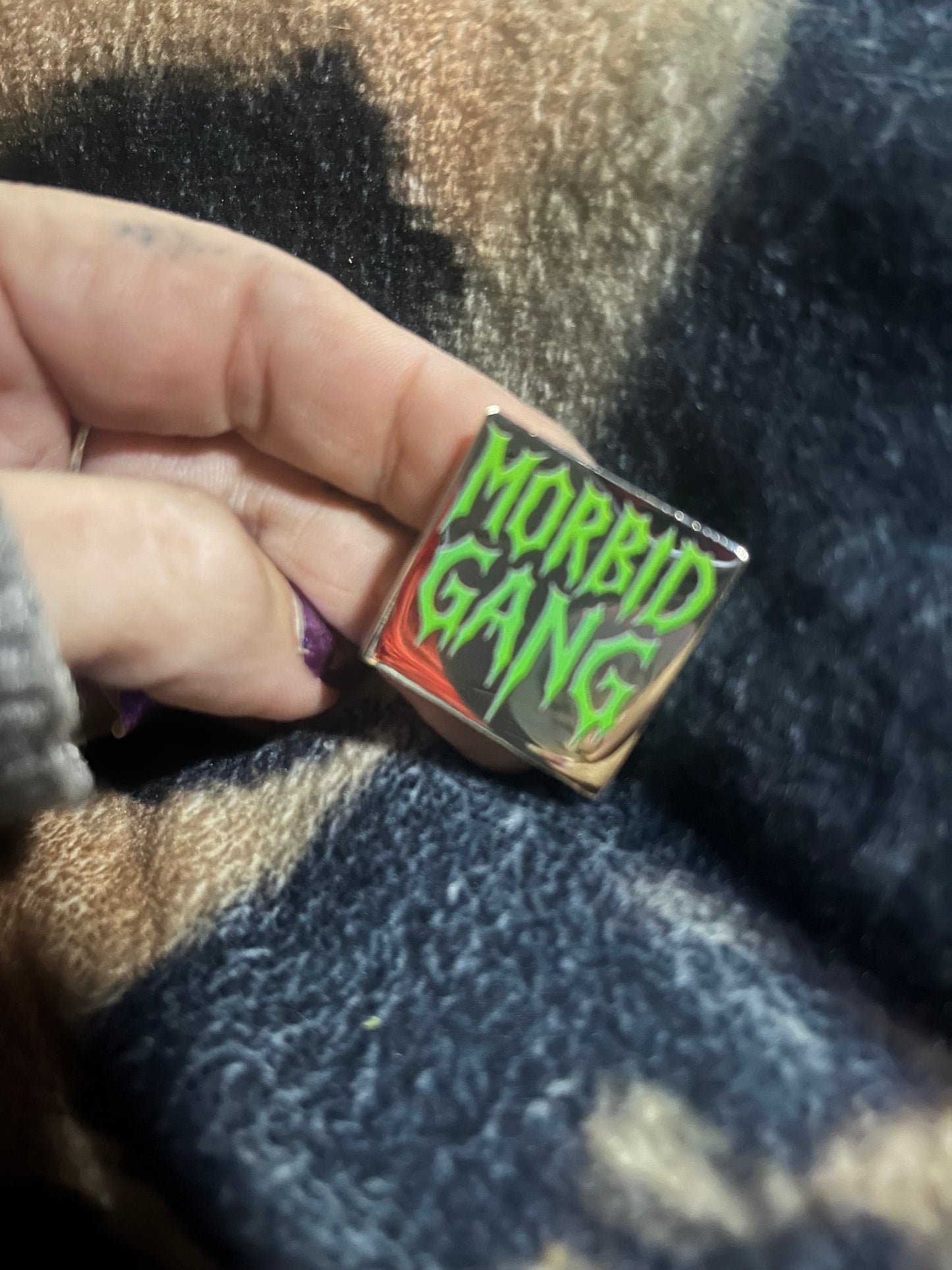 Morbid Gang Soft Enamel Pin - MME