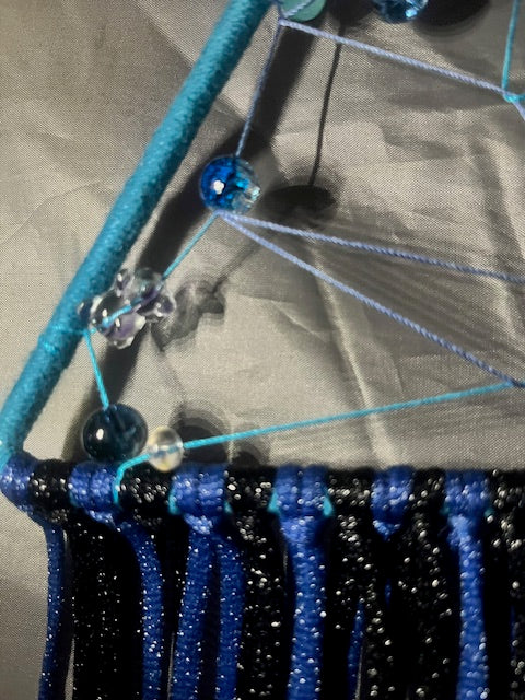 One of a Kind 4 (FOUR) of Blackeyes Dreamcatcher - Signed